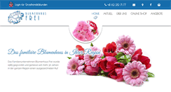 Desktop Screenshot of blumenhaus-frei.ch