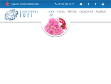 Tablet Screenshot of blumenhaus-frei.ch